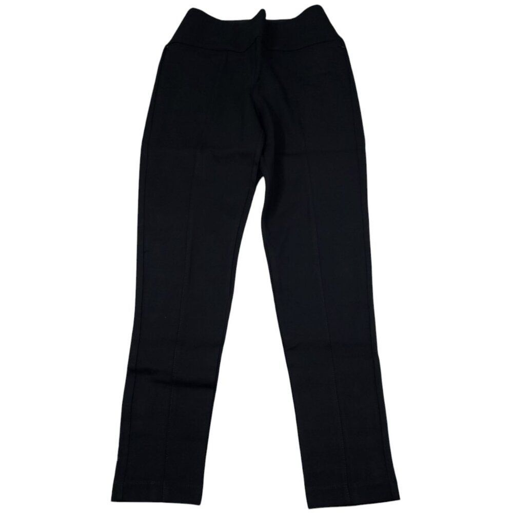 Betabrand Black Power Down Pants Skinny Yoga Size Small Elastic Waist Pull On